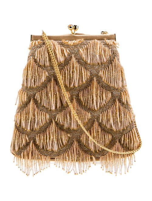 Judith Leiber Satin Evening Bag