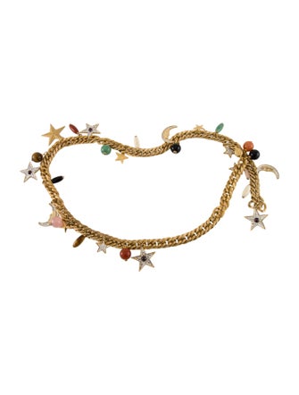 Judith Leiber Skinny Mongolian Lamb Waist Belt