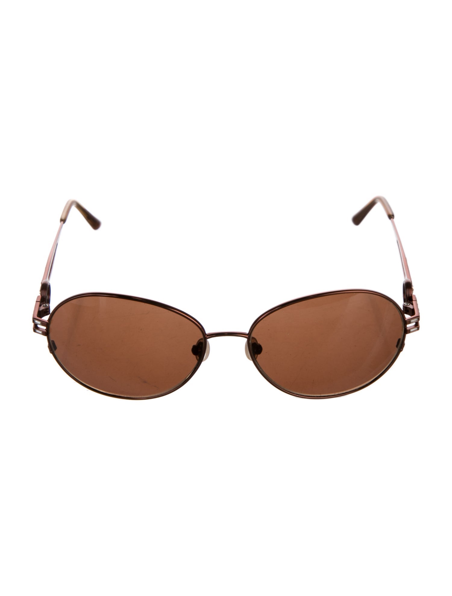 Judith Leiber Oversize Tinted Sunglasses