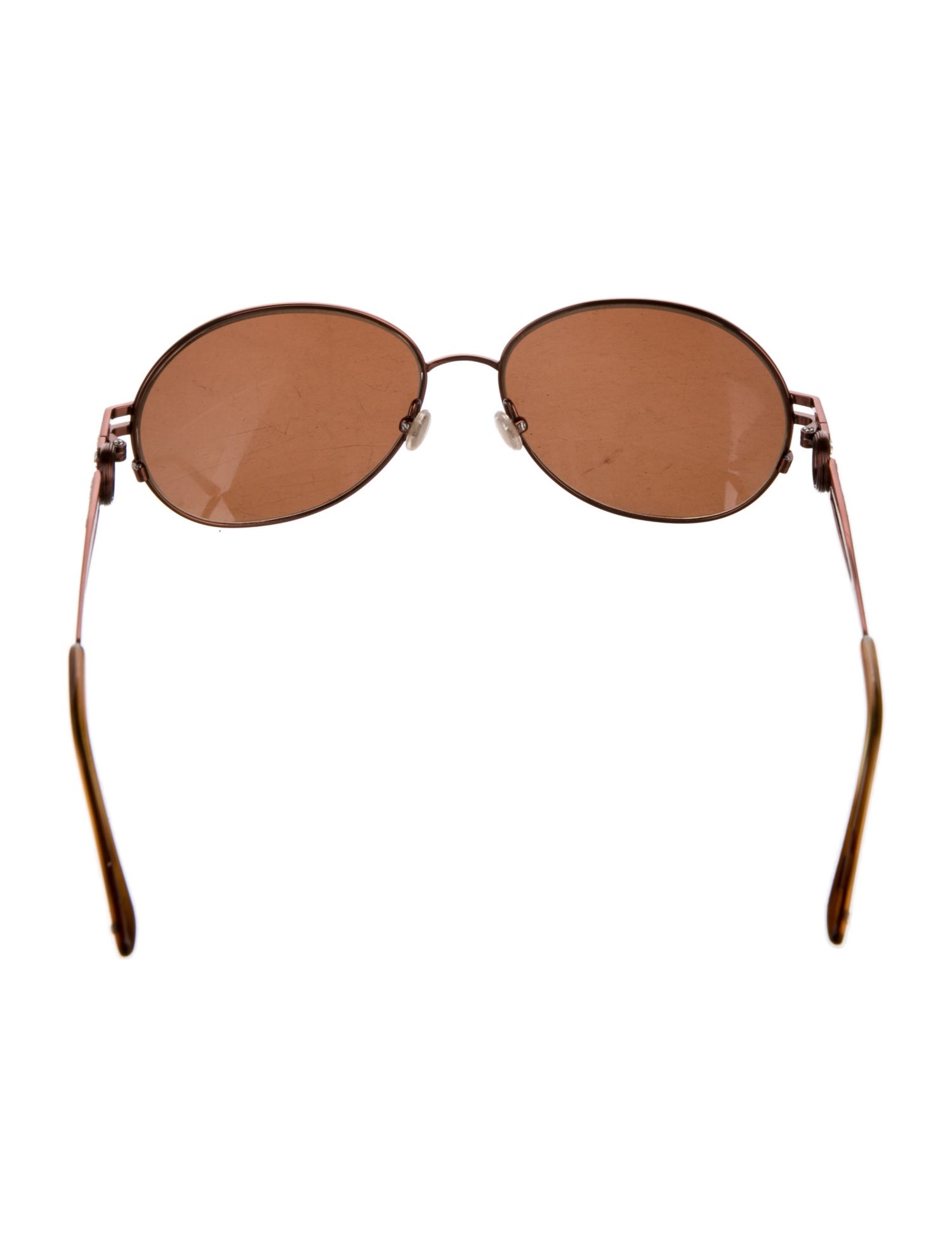 Judith Leiber Oversize Tinted Sunglasses