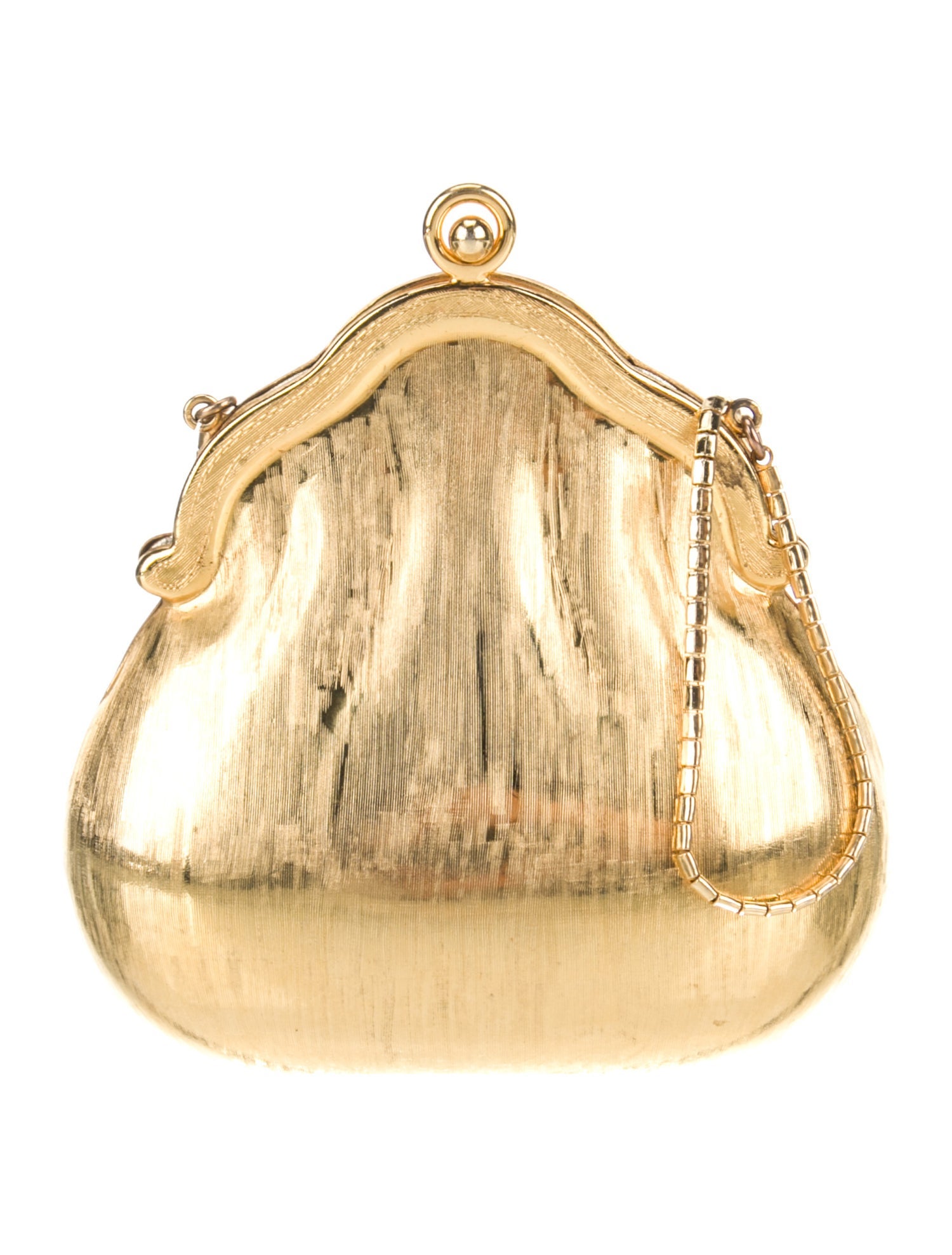 Judith Leiber Metal Shoulder Bag