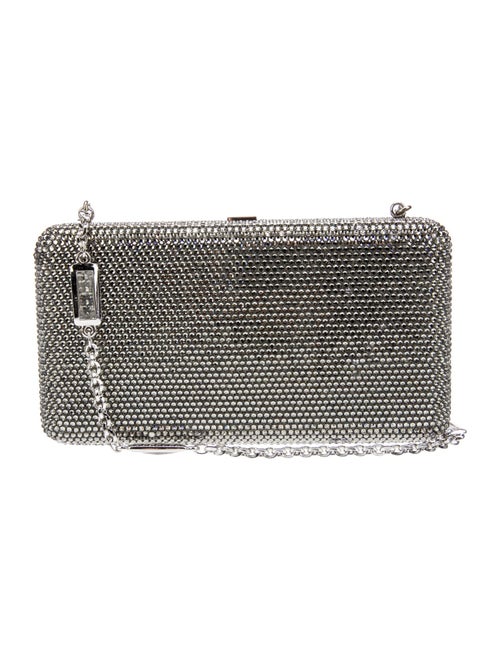 Judith Leiber Crystal Top Handle Bag