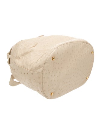 Judith Leiber Ostrich Messenger Bag