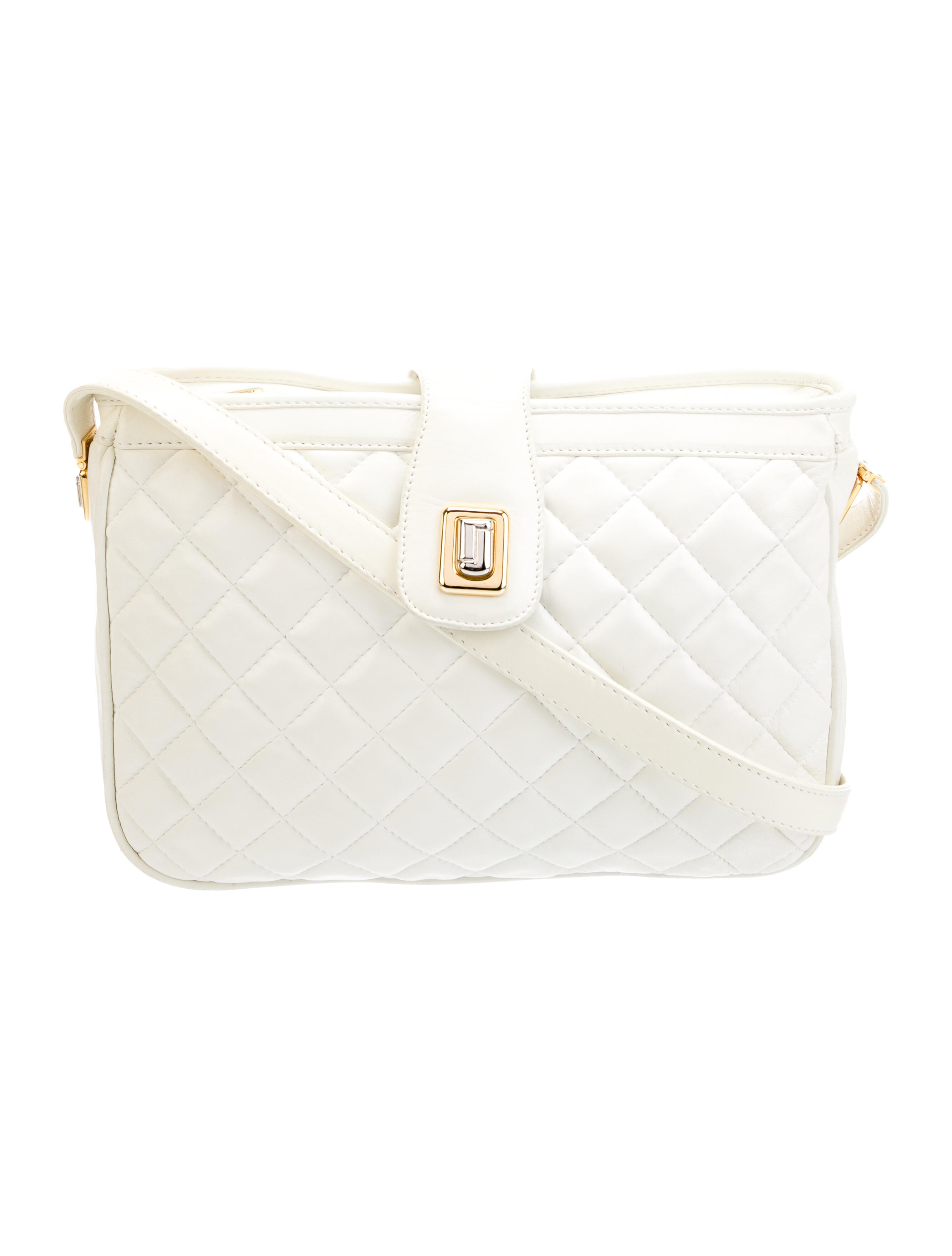 Judith Leiber Leather Messenger Bag