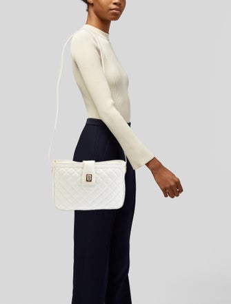 Judith Leiber Leather Messenger Bag