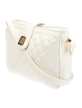 Judith Leiber Leather Messenger Bag