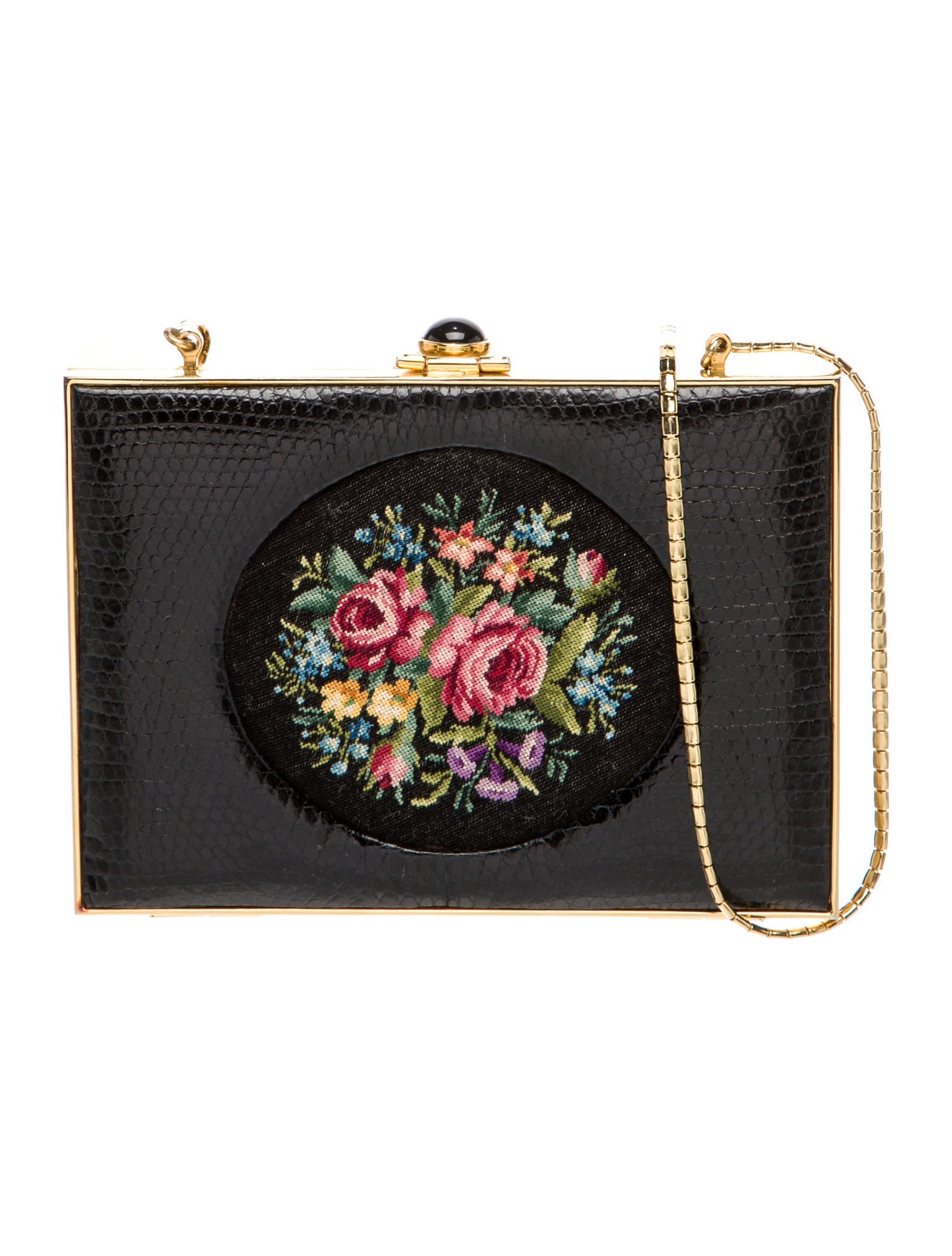 Judith Leiber Leather Shoulder Bag