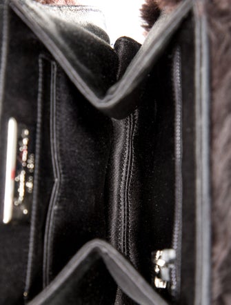 Judith Leiber Faux Fur Evening Bag