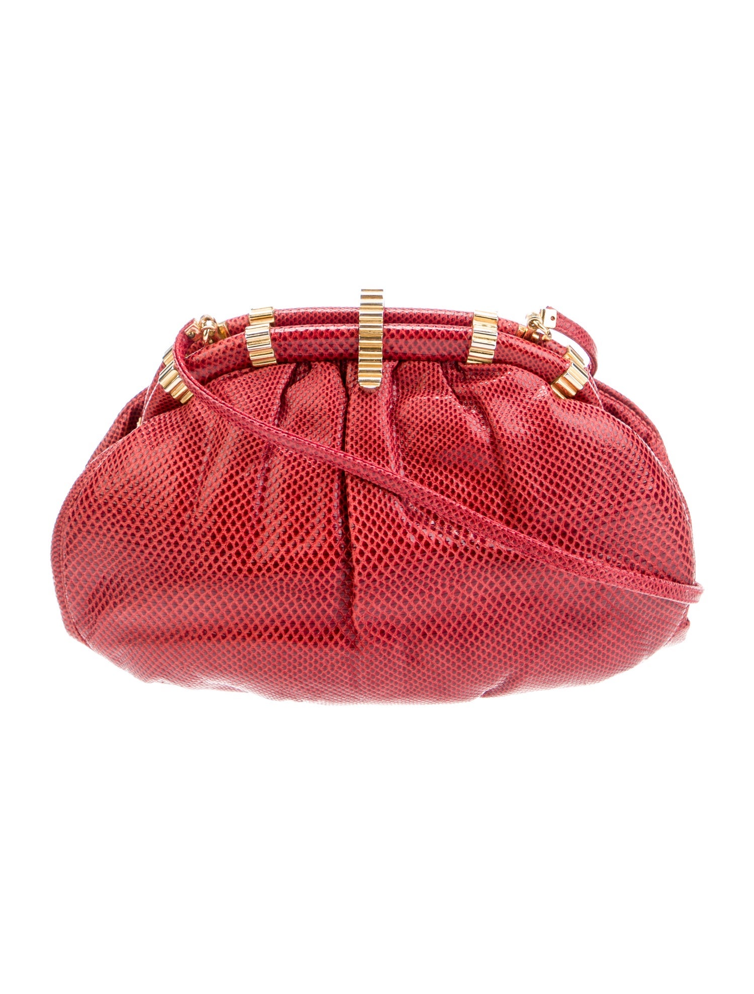 Judith Leiber Leather Evening Bag