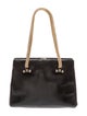 Judith Leiber Embossed Leather Shoulder Bag