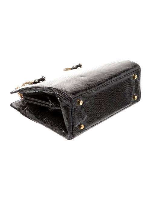 Judith Leiber Embossed Leather Shoulder Bag