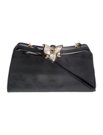 Judith Leiber Leather Evening Bag