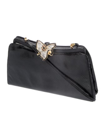 Judith Leiber Leather Evening Bag