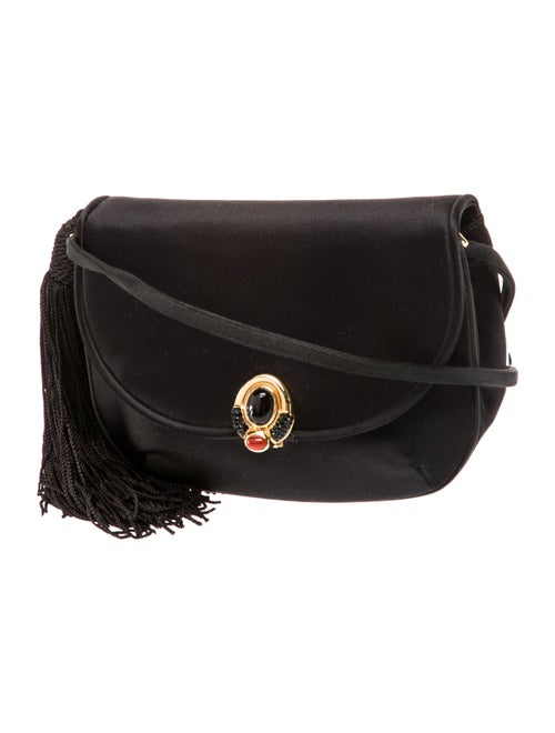 Judith Leiber Satin Shoulder Bag