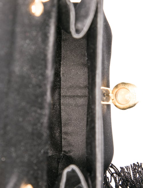 Judith Leiber Satin Shoulder Bag