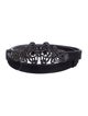 Judith Leiber Skinny Leather Belt