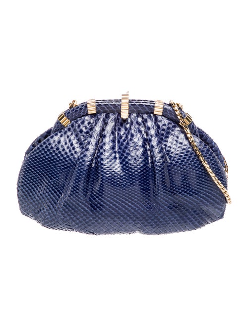 Judith Leiber Snakeskin Evening Bag