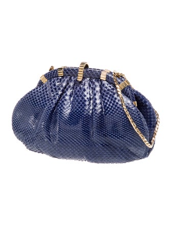 Judith Leiber Snakeskin Evening Bag
