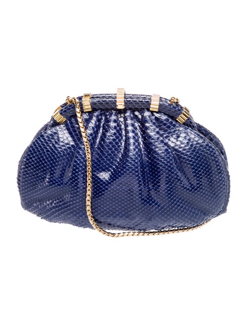 Judith Leiber Snakeskin Evening Bag