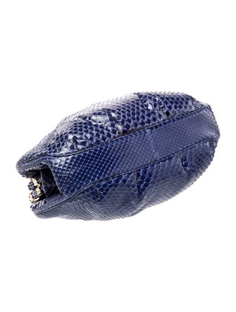 Judith Leiber Snakeskin Evening Bag