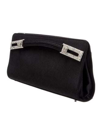 Judith Leiber Satin Clutch