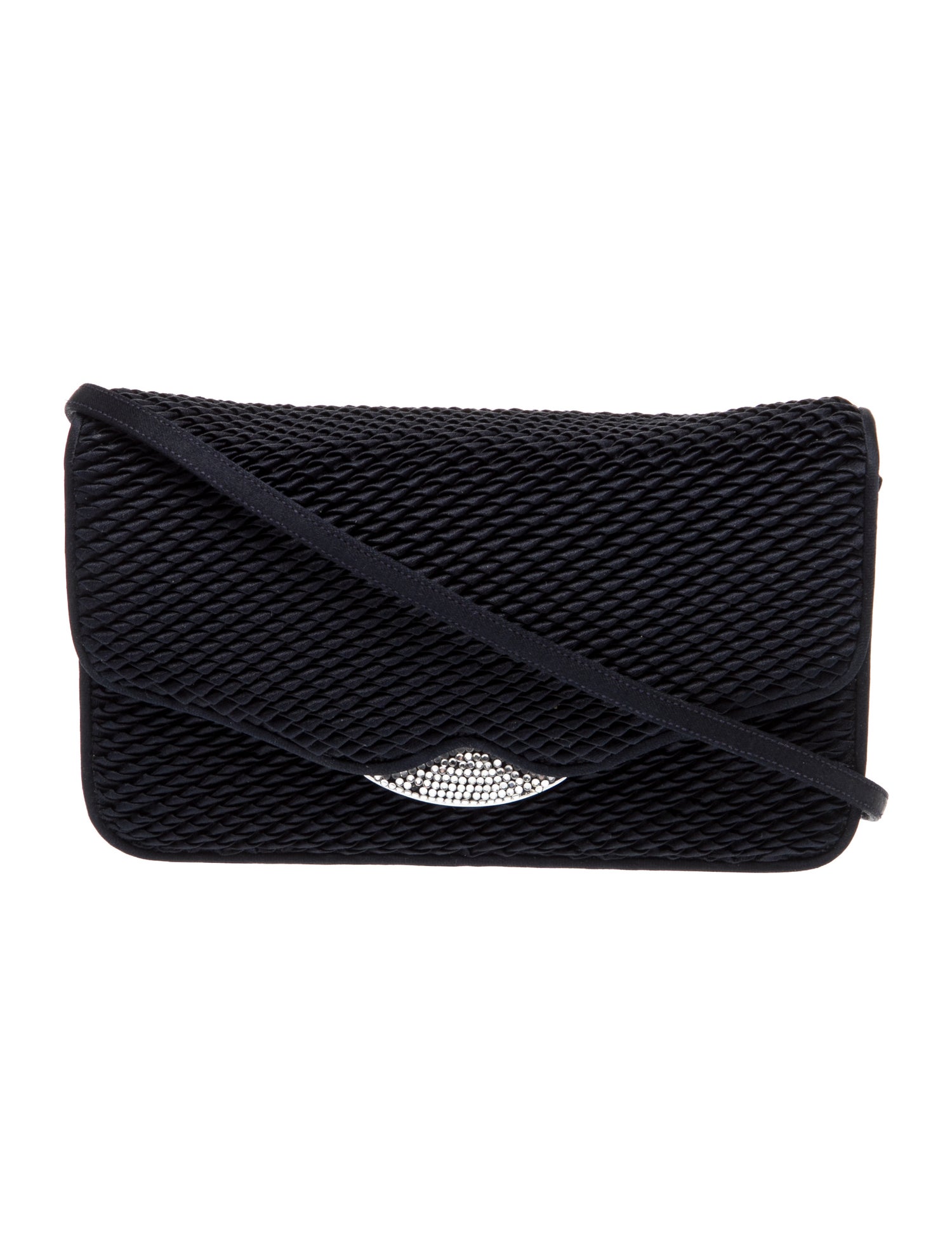 Judith Leiber Satin Crossbody Bag