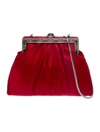 Judith Leiber Satin Evening Bag
