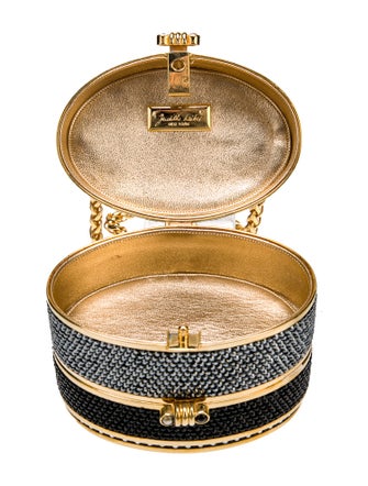 Judith Leiber Metal Minaudière