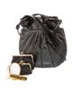 Judith Leiber Snakeskin Bucket Bag