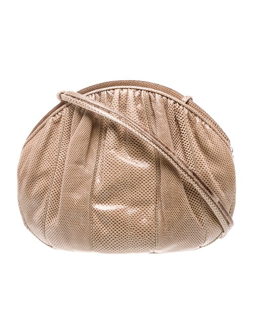 Judith Leiber Embossed Leather Evening Bag