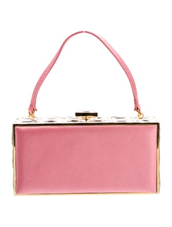 Judith Leiber Satin Evening Bag