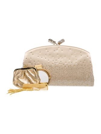 Judith Leiber Satin Minaudière
