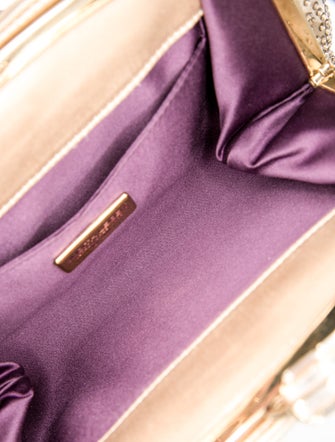 Judith Leiber Satin Minaudière