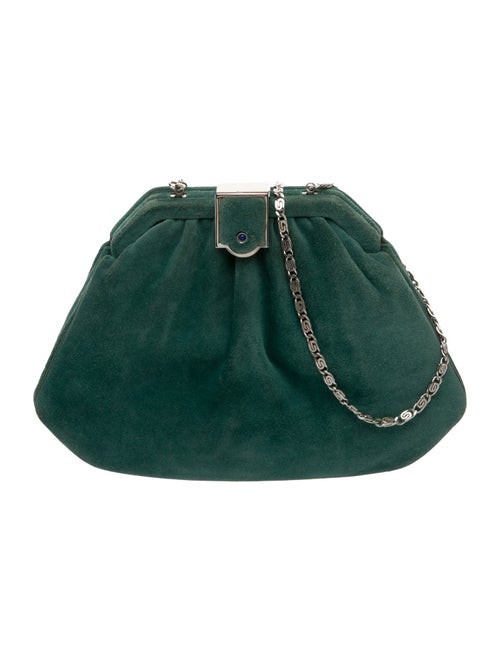 Judith Leiber Suede Evening Bag