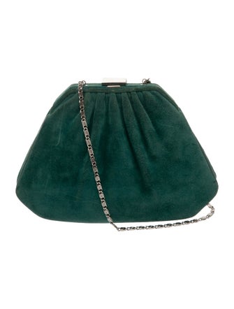 Judith Leiber Suede Evening Bag