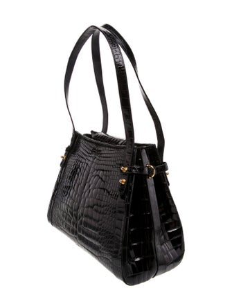 Judith Leiber Alligator Shoulder Bag