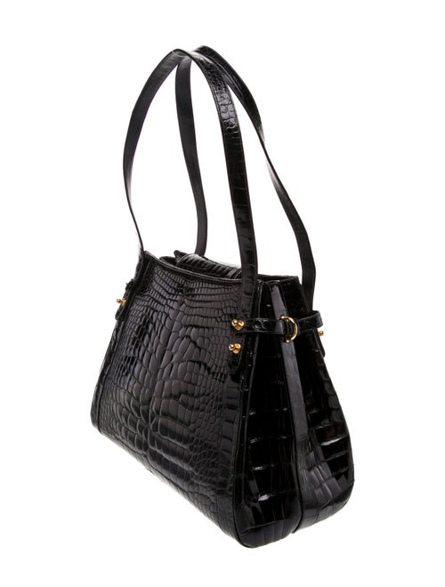 Judith Leiber Alligator Shoulder Bag