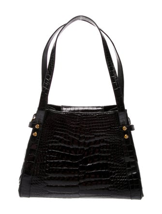 Judith Leiber Alligator Shoulder Bag