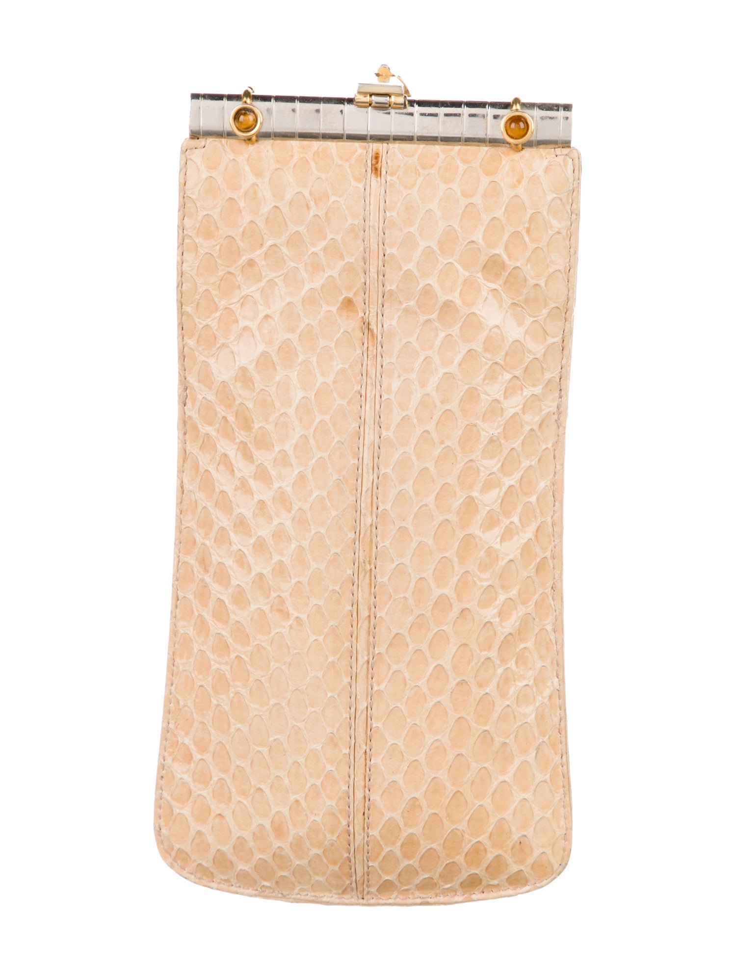 Judith Leiber Snakeskin Suitcase Vintage