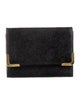 Judith Leiber Mini Leather Card Case Leather Wallet
