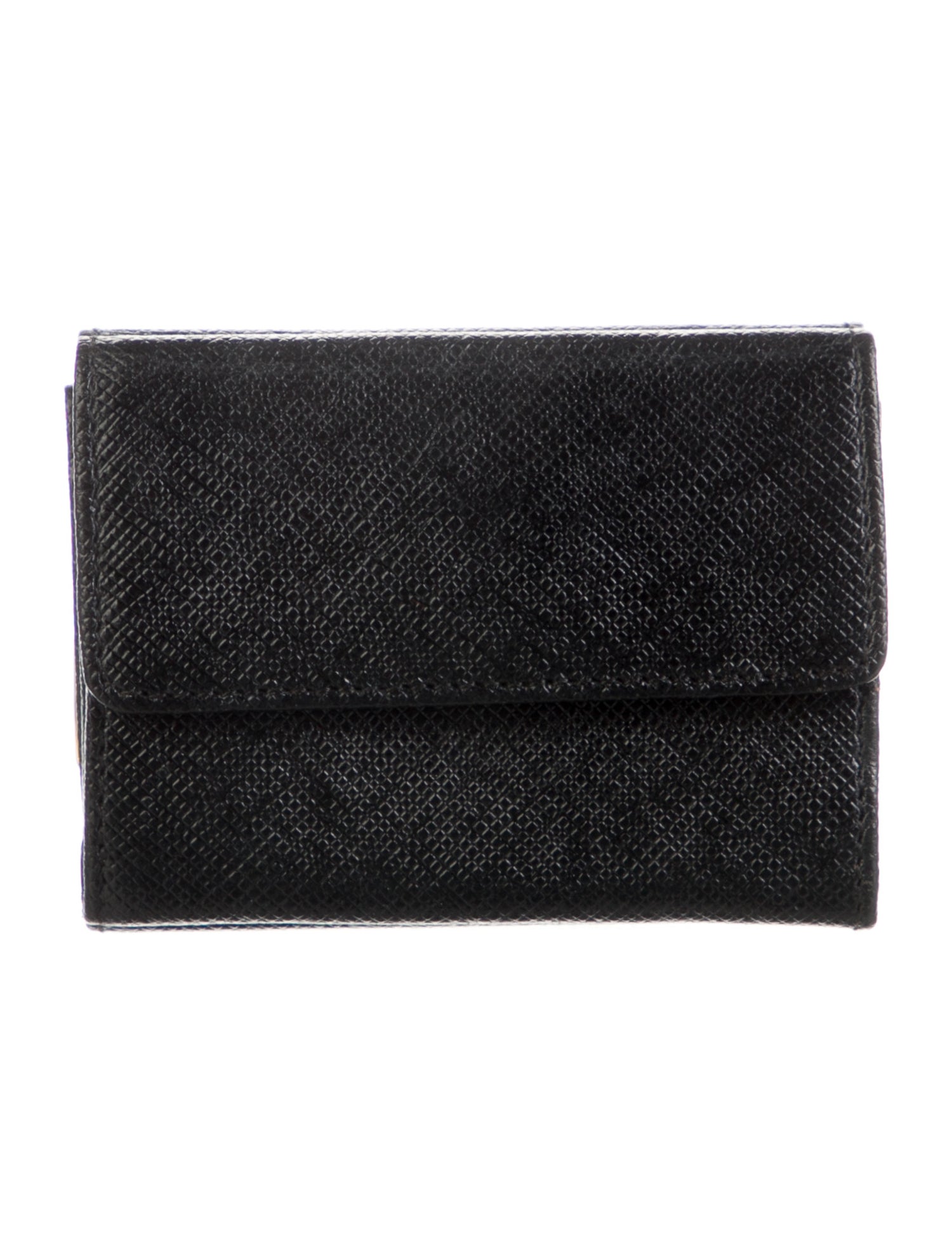 Judith Leiber Mini Leather Card Case Leather Wallet