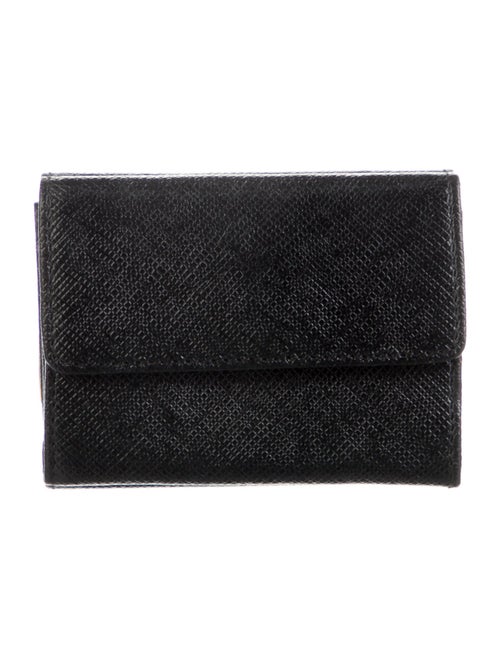 Judith Leiber Mini Leather Card Case Leather Wallet