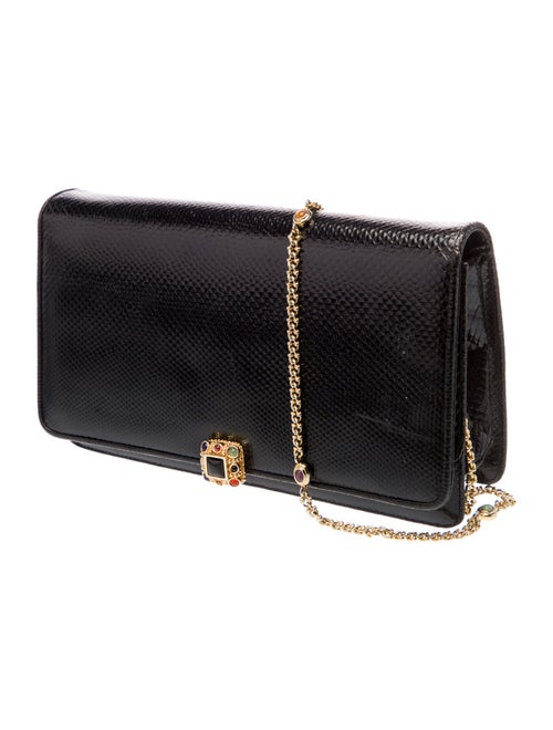 Judith Leiber Leather Shoulder Bag