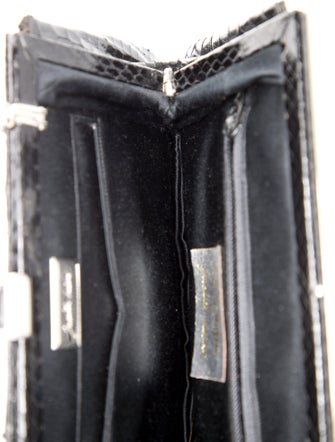 Judith Leiber Snakeskin Shoulder Bag