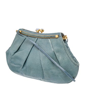 Judith Leiber Leather Evening Bag