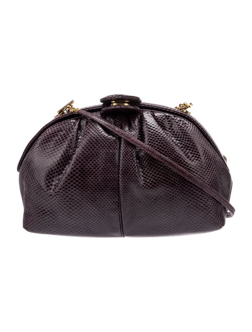 Judith Leiber Snakeskin Evening Bag