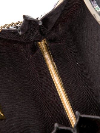 Judith Leiber Leather Minaudière