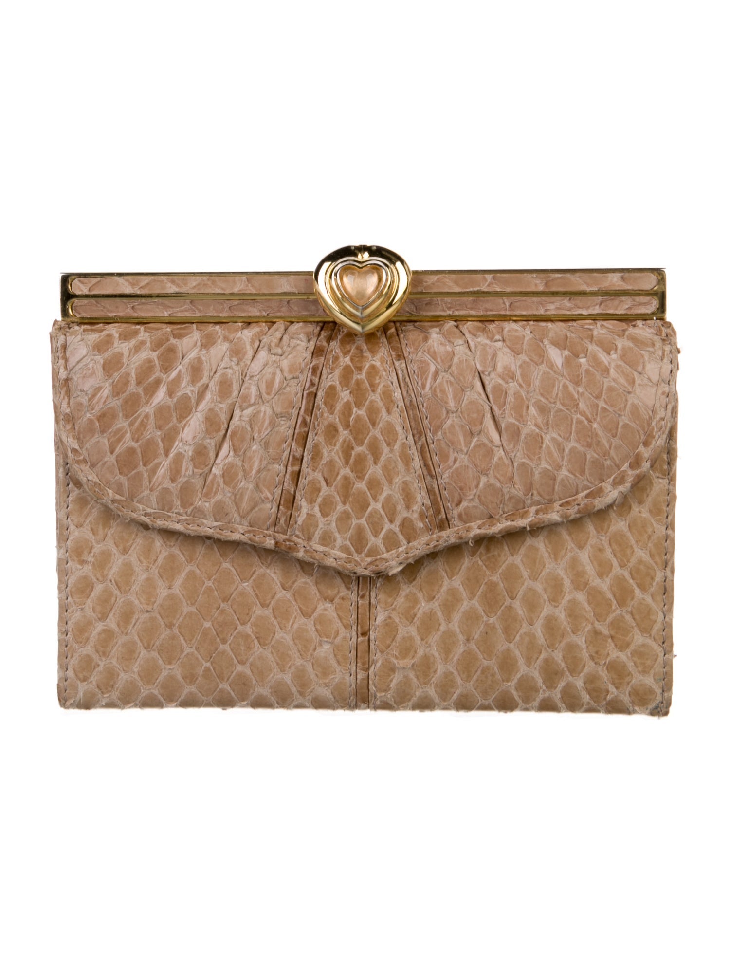 Judith Leiber Leather French Purse