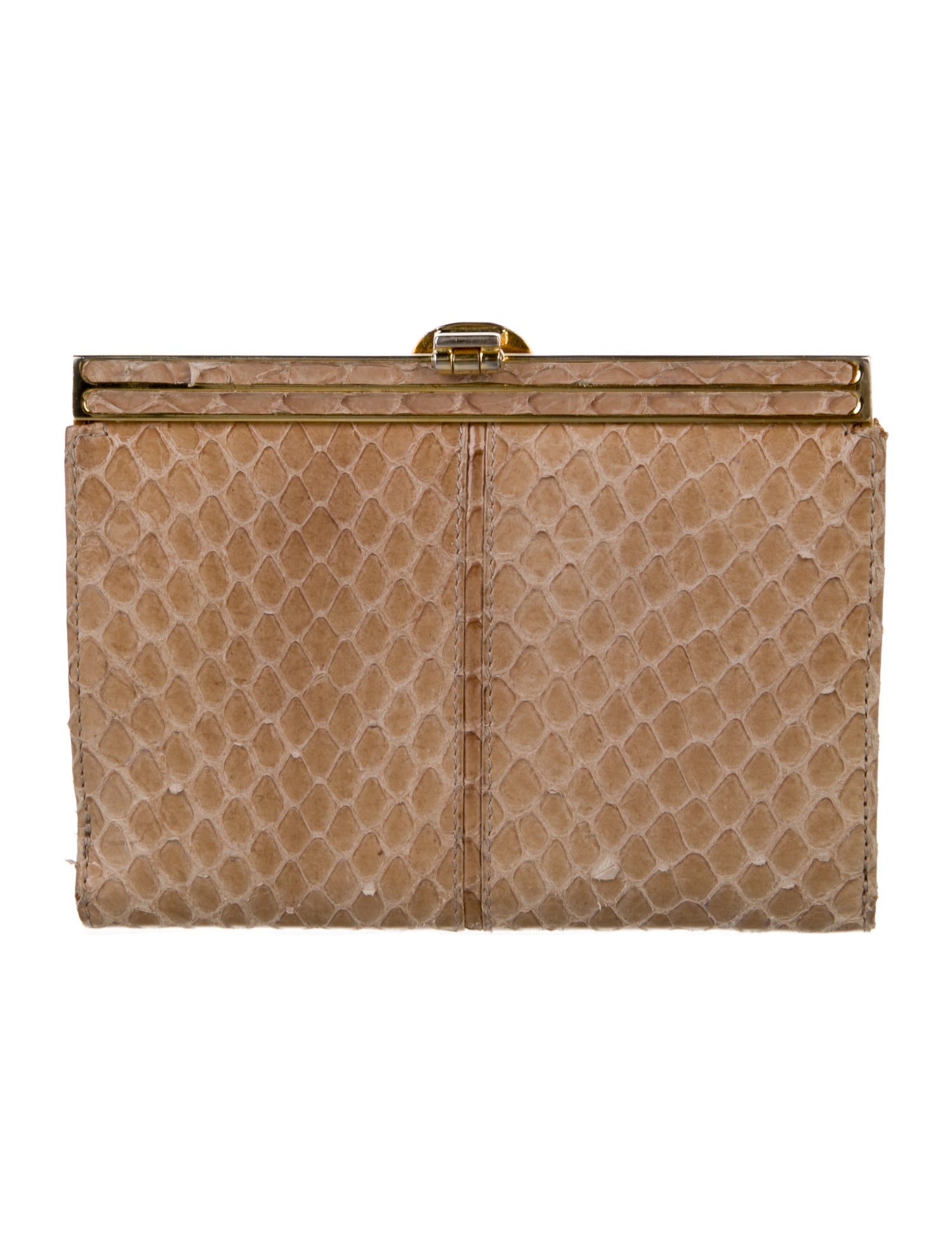 Judith Leiber Leather French Purse