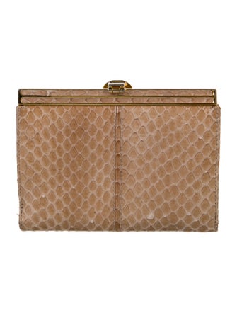 Judith Leiber Leather French Purse